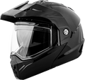 Md 74 Solid Helmets Black Sm