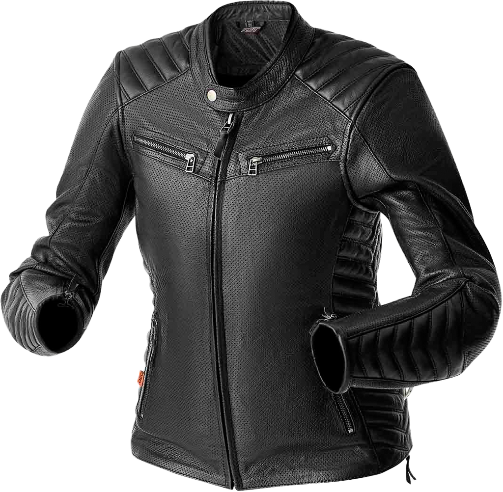 Womens Roadster Air D3o Jacket Black Leather Xs