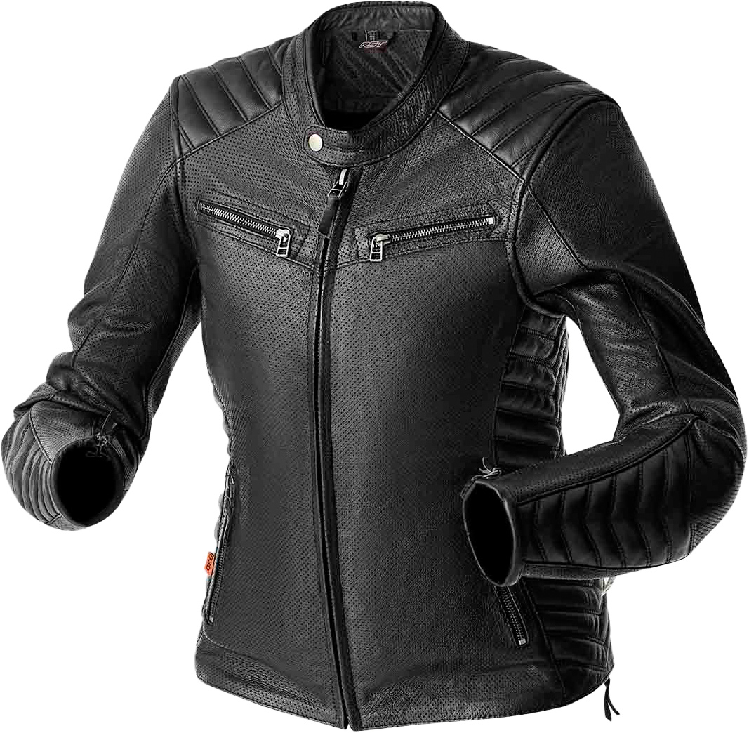 Womens Roadster Air D3o Jacket Black Leather Sm