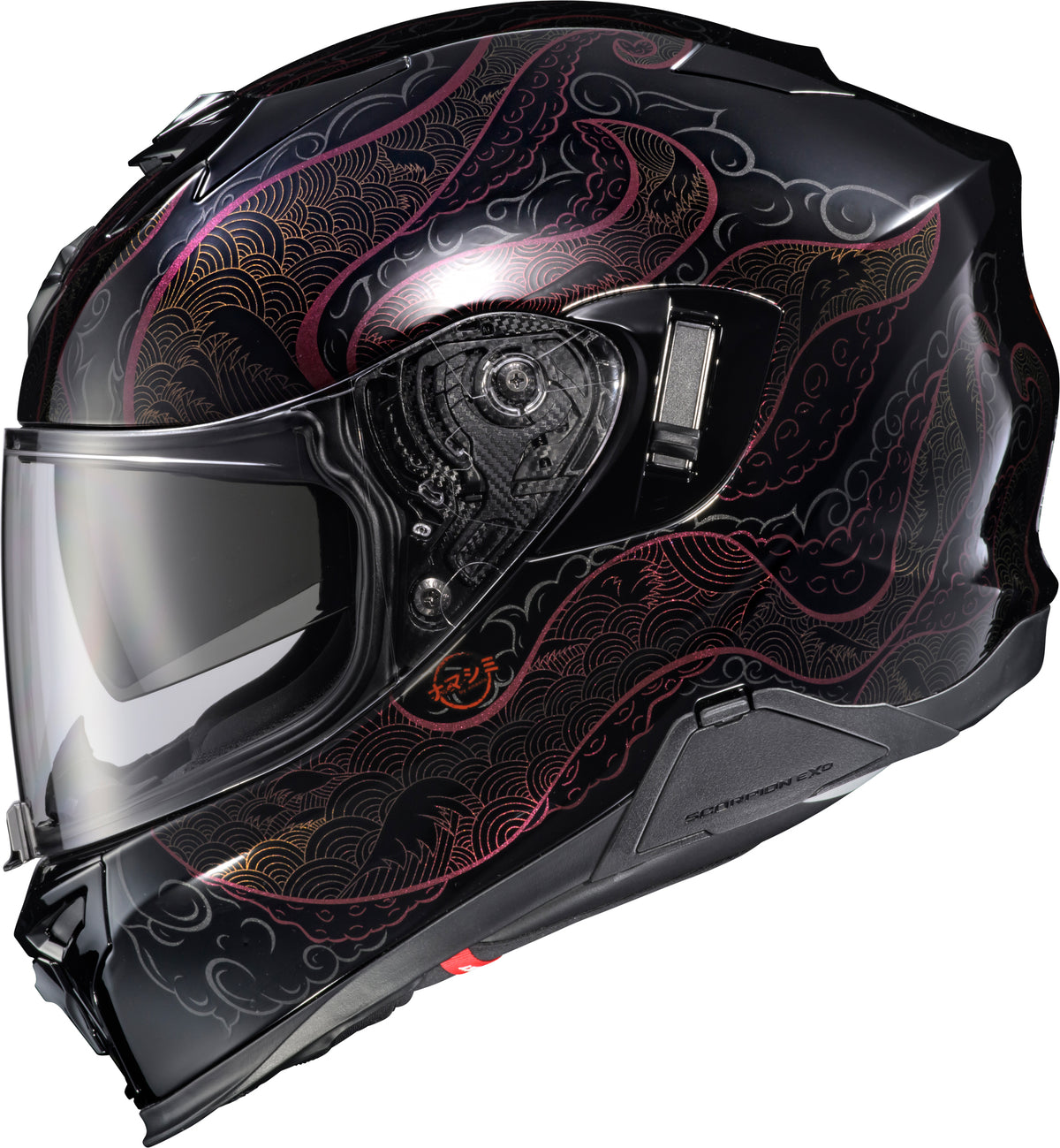 Exo T520 Helmet Nama Shimi Black/Chameleon Xs