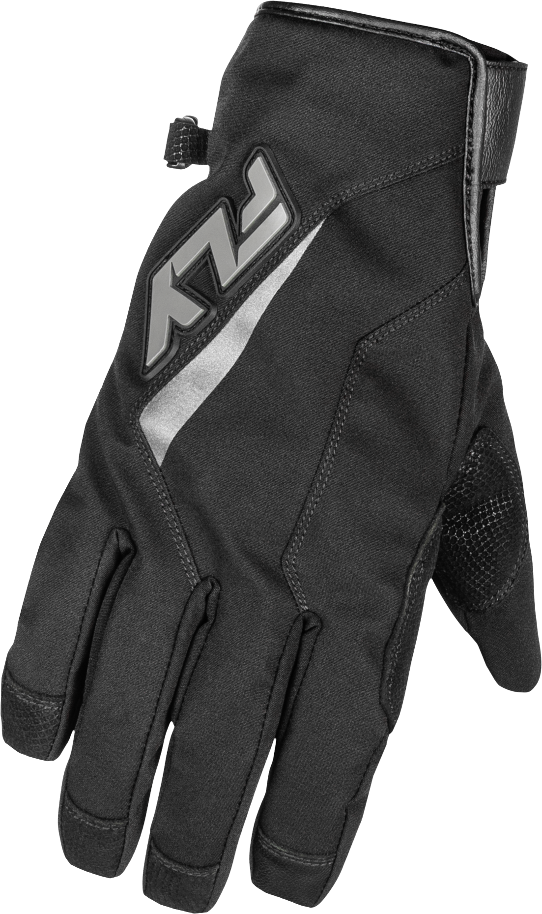 Title Long Gloves Black Xs
