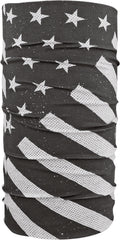 Motley Tube Polyester Black/White Flag