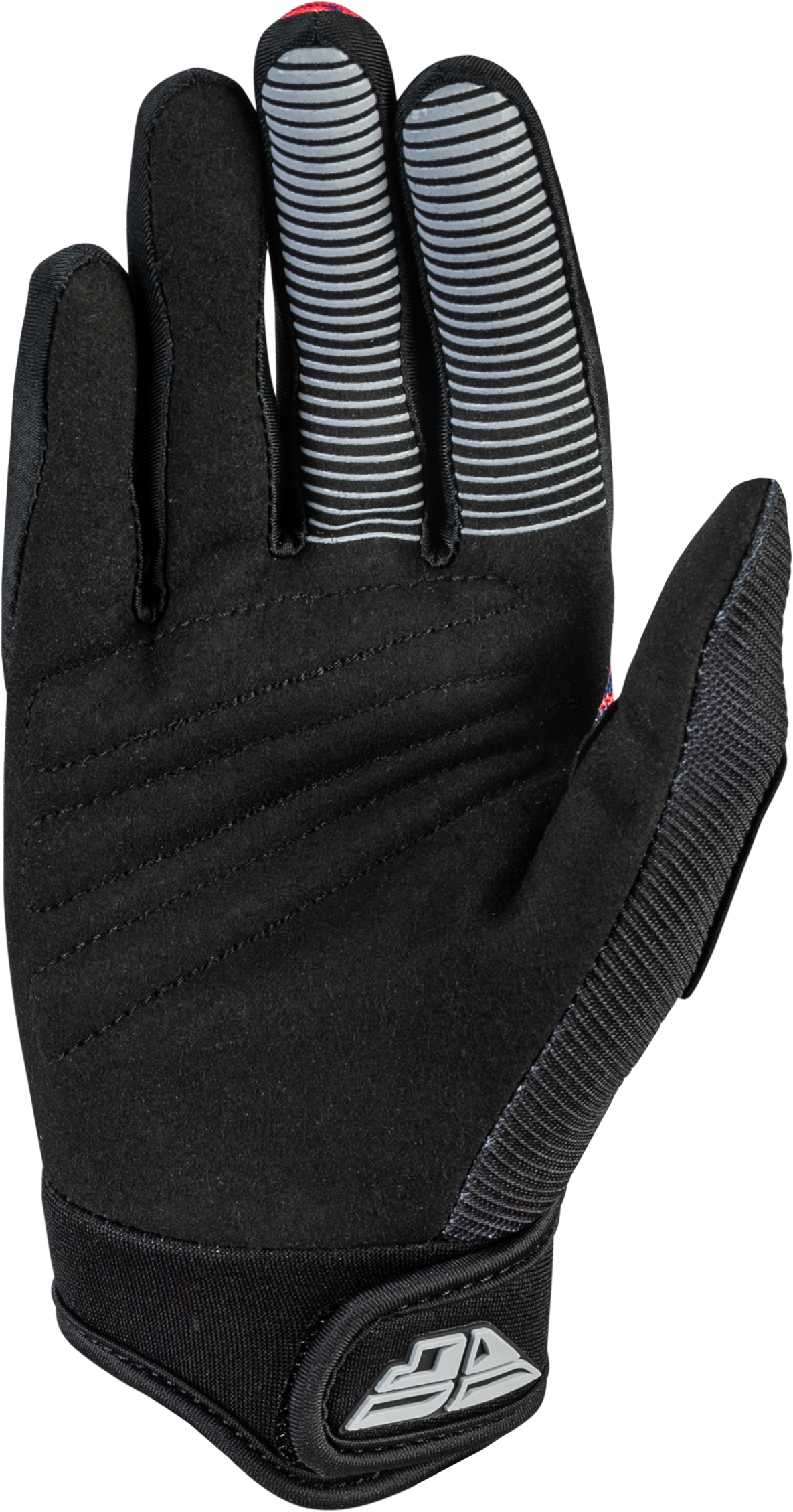 Youth F 16 Gloves Black/Red/Purple Yxs