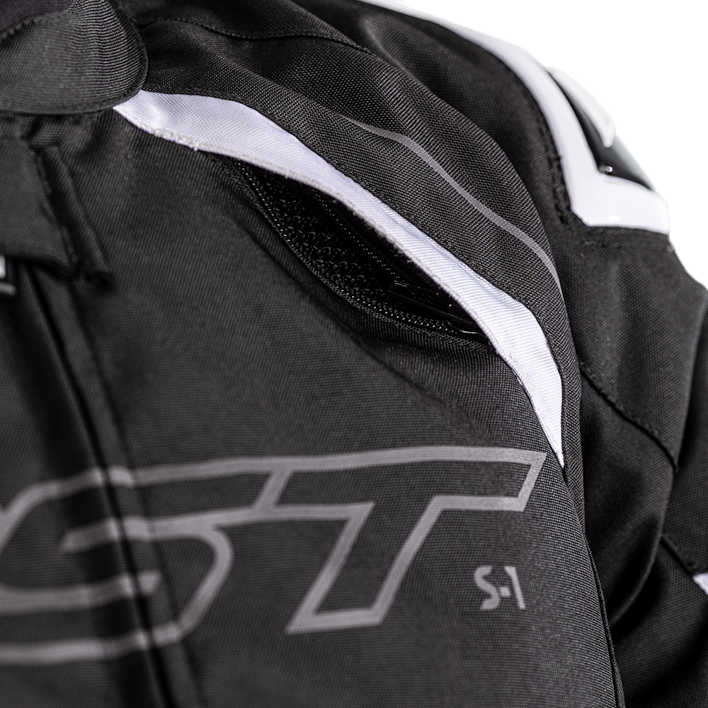 S1 Ce Jacket Black/Black/White Textile Md