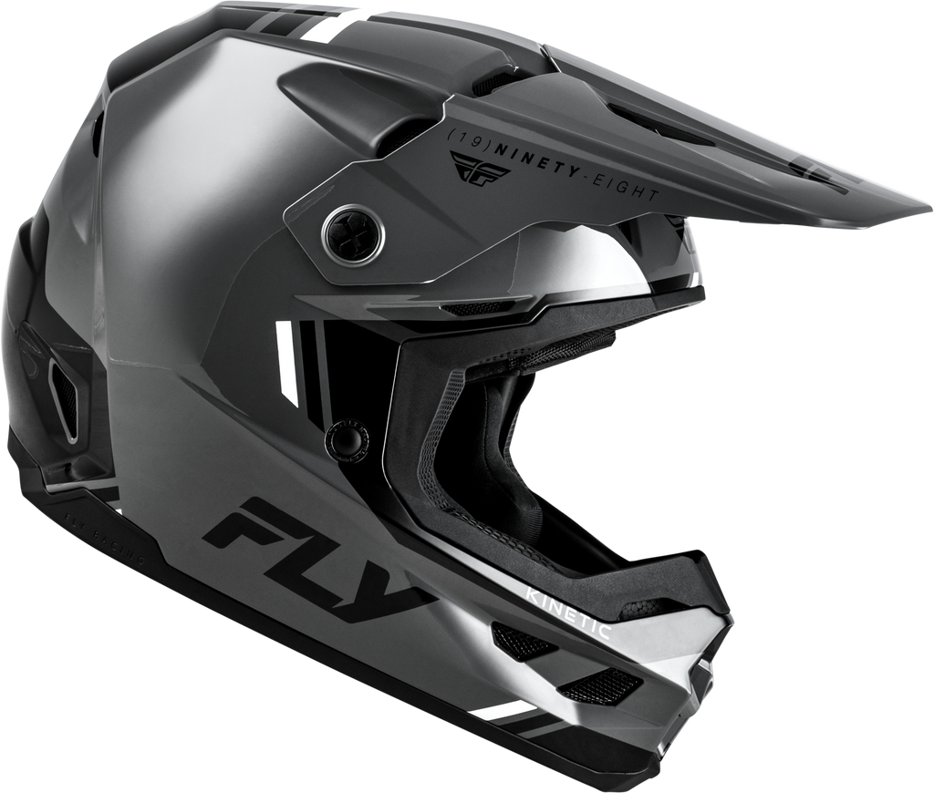 Kinetic Verdict Helmet Grey/Black/White Sm