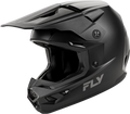 Fly Racing Kinetic Solid Helmet Matte Black