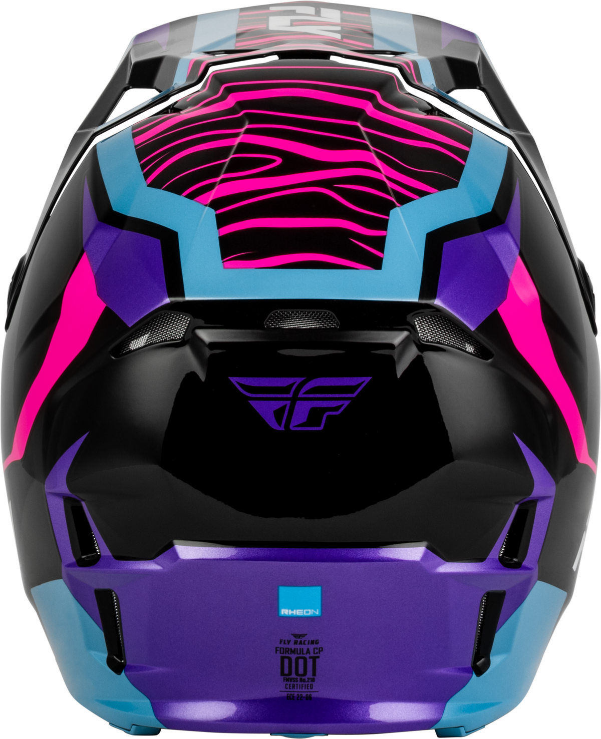Formula Cp Charge Helmet Black/Purple/Pink/Blue Lg
