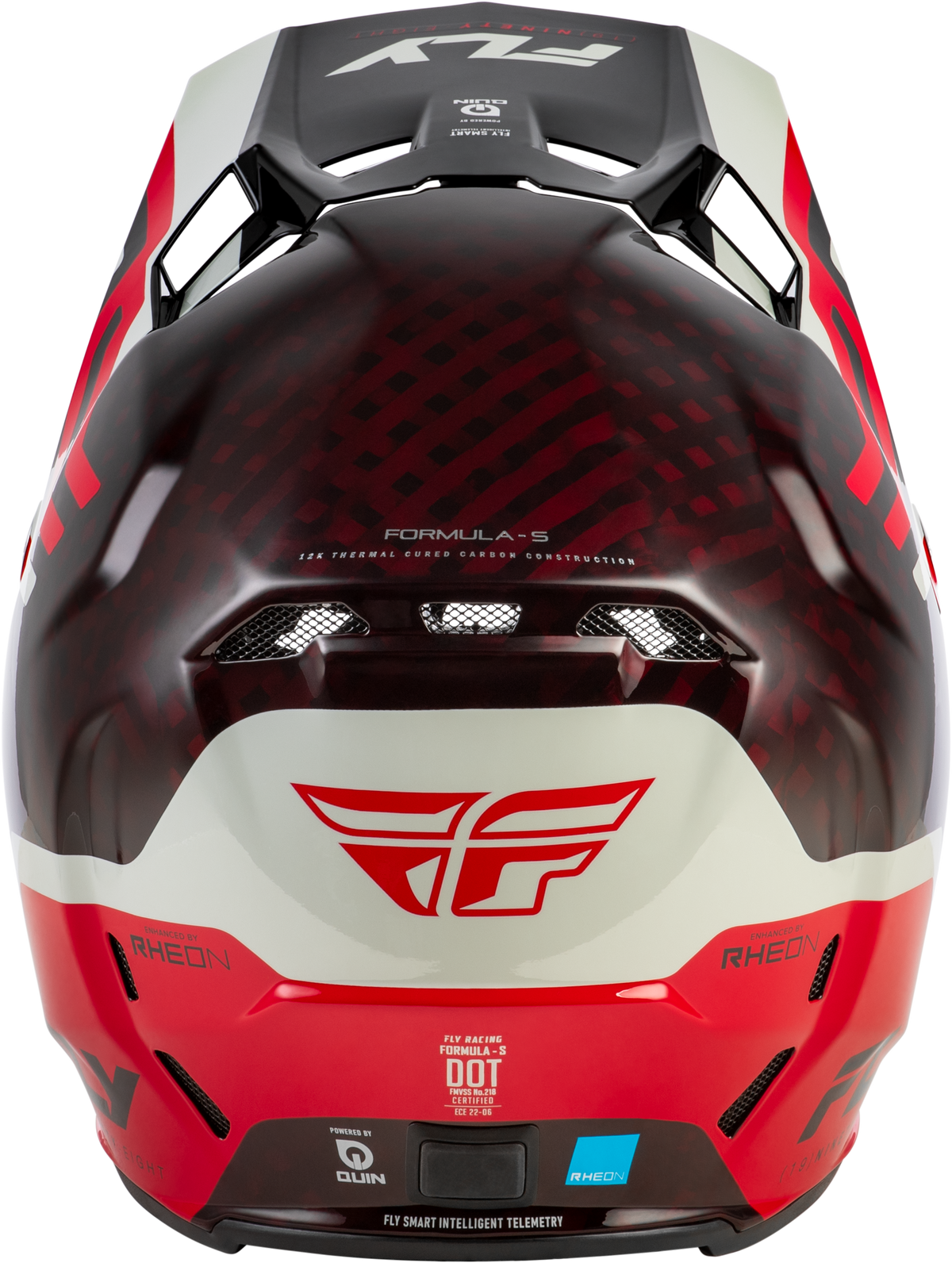 Yth Formula S Carbon Byte Hlmt Red Carbon/Red/Grey Yl