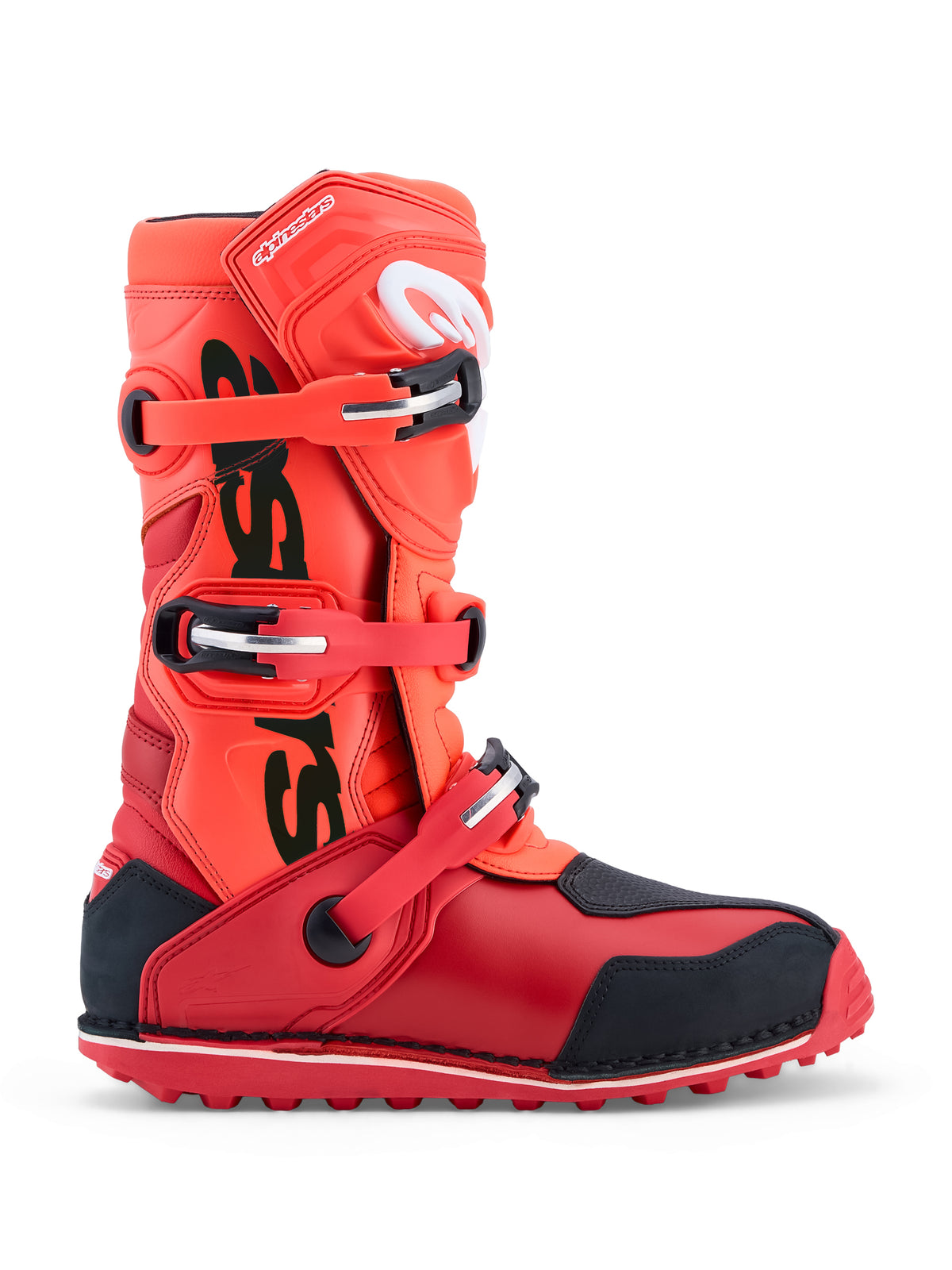 Tech T Boots Red Fluo/Blk/Br Red 12