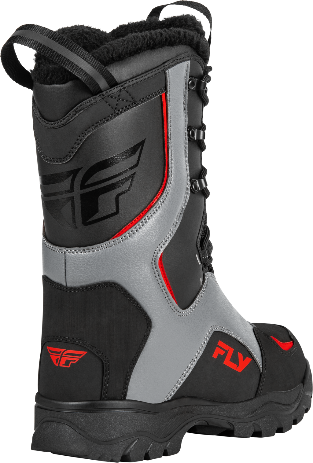 Marker Laced Boot Black/Red 13
