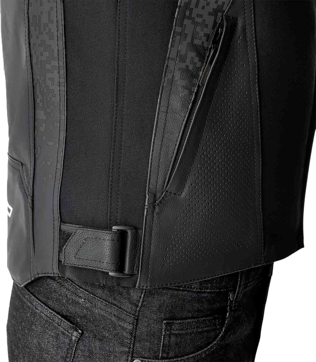 Ps Supersport K D3o Jacket Black Leather Sm