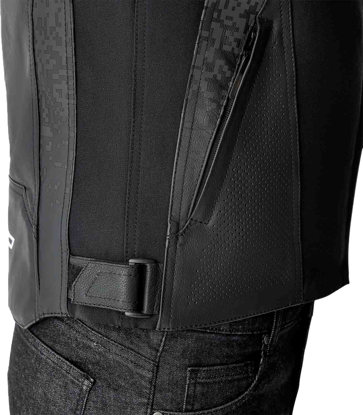 Ps Supersport K D3o Jacket Black Leather Lg