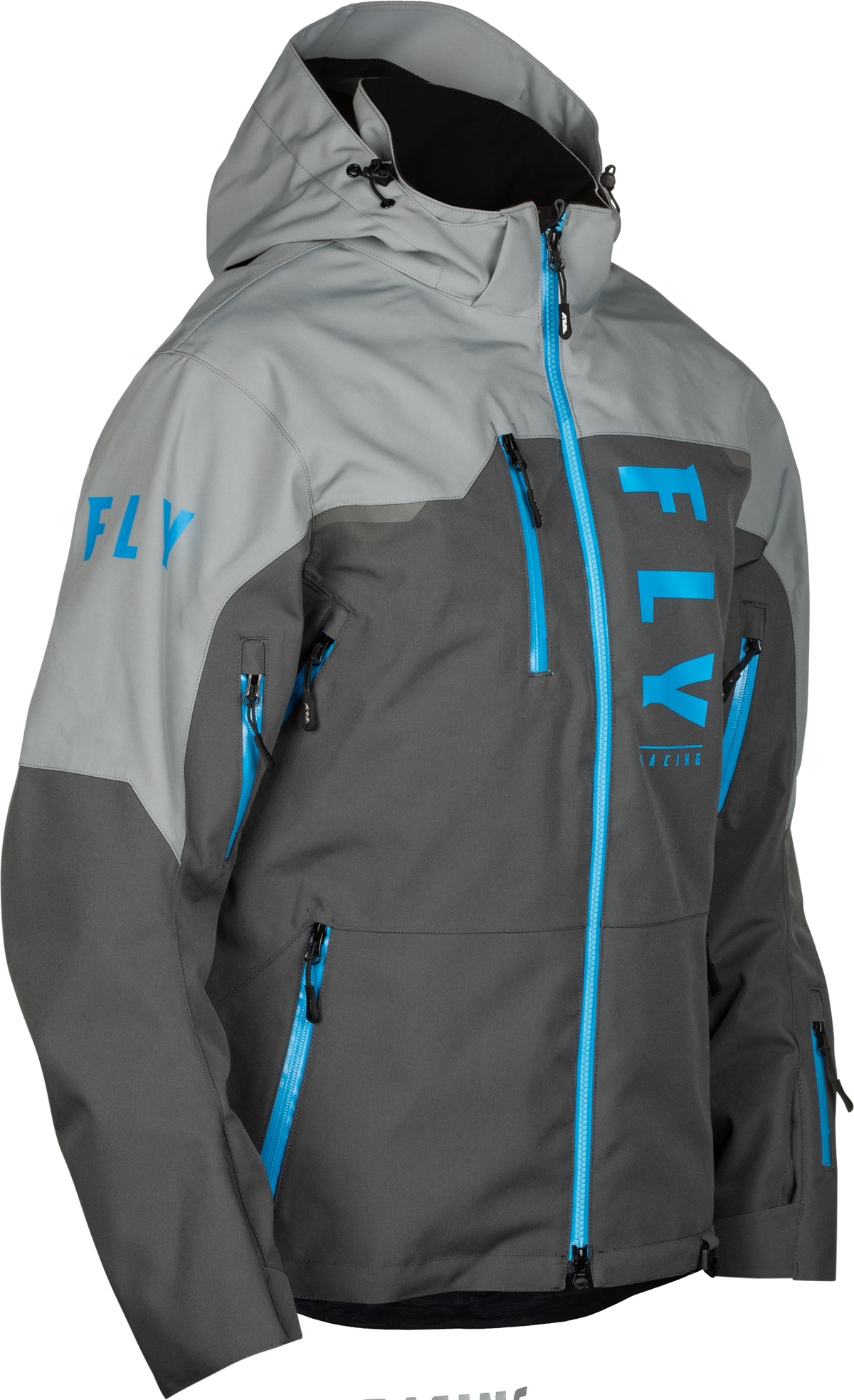 Carbon Jacket Grey/Blue Xl