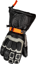 Glacier Gloves Black/Grey/Orange Md
