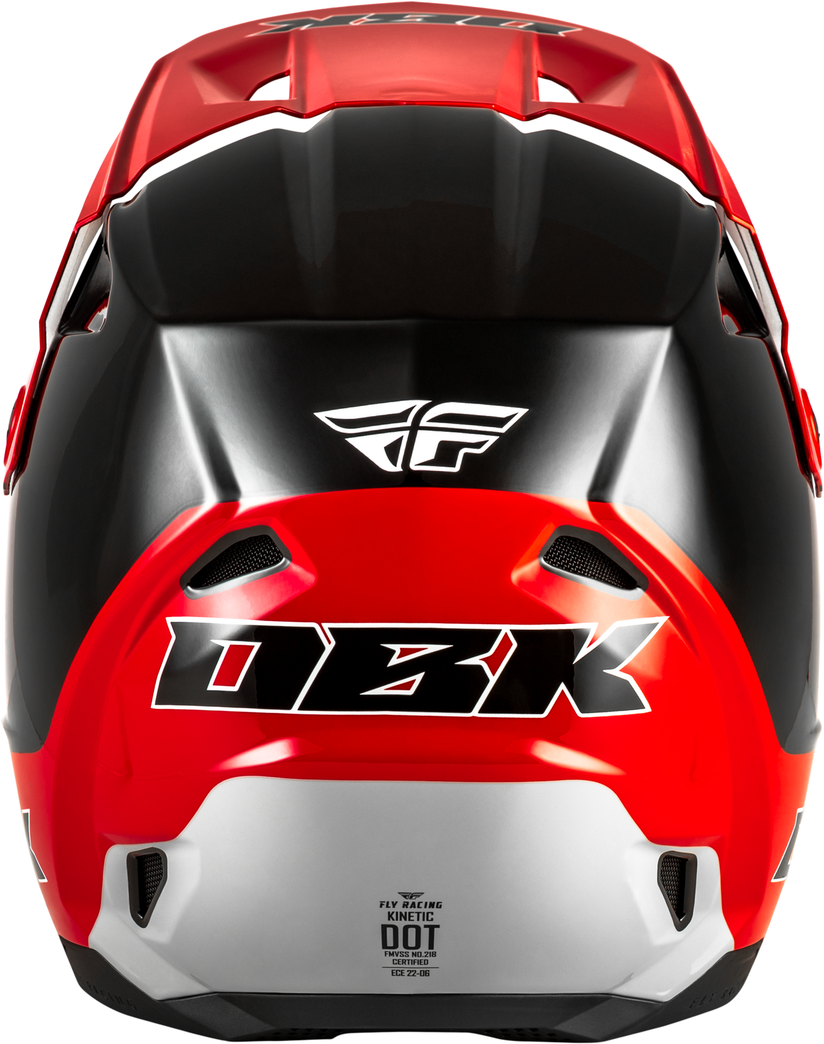 Kinetic Dbk Helmet Black/Red/Grey Lg