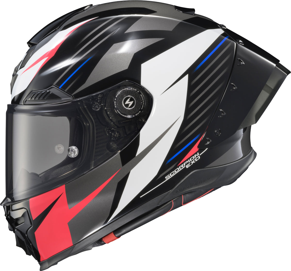 Apex Exo Warp Full Face Helmet Dilithium Blk/Red/Wht/Blue Xl
