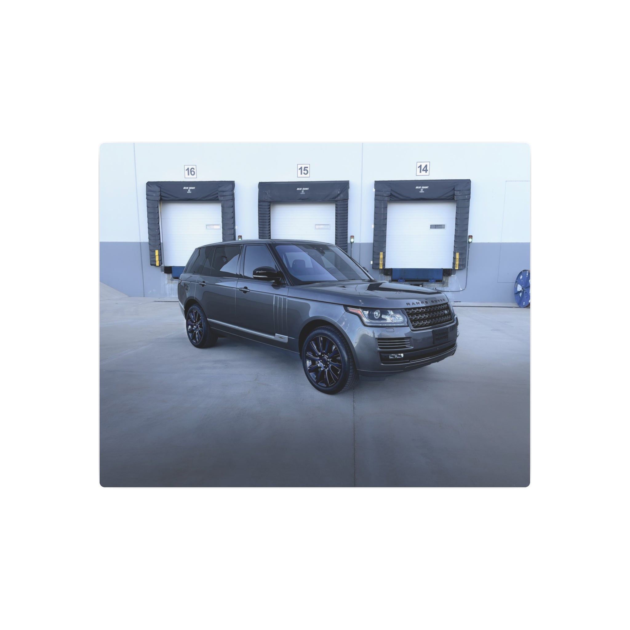 Supercharged Rover - Metal Art Sign