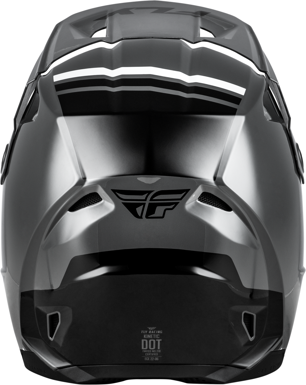 Kinetic Verdict Helmet Grey/Black/White Lg