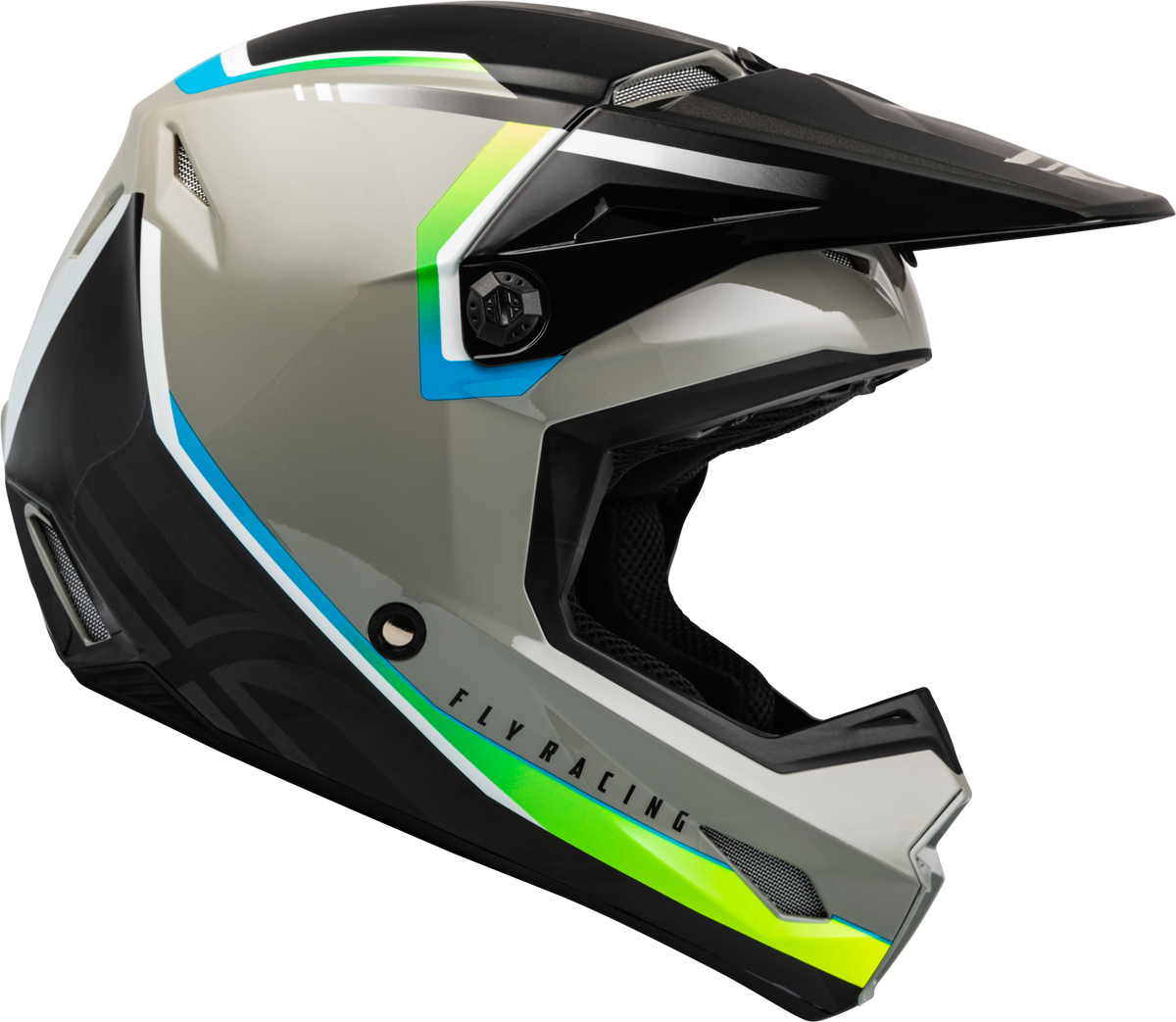 Kinetic Vision Helmet Grey/Black Xl