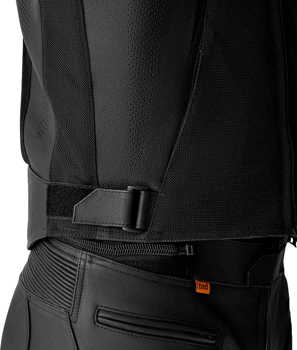 S1 D3o Mesh Leather Jacket Black Md