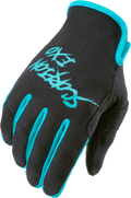 Air Stretch Gloves Grind Black/Teal Xl