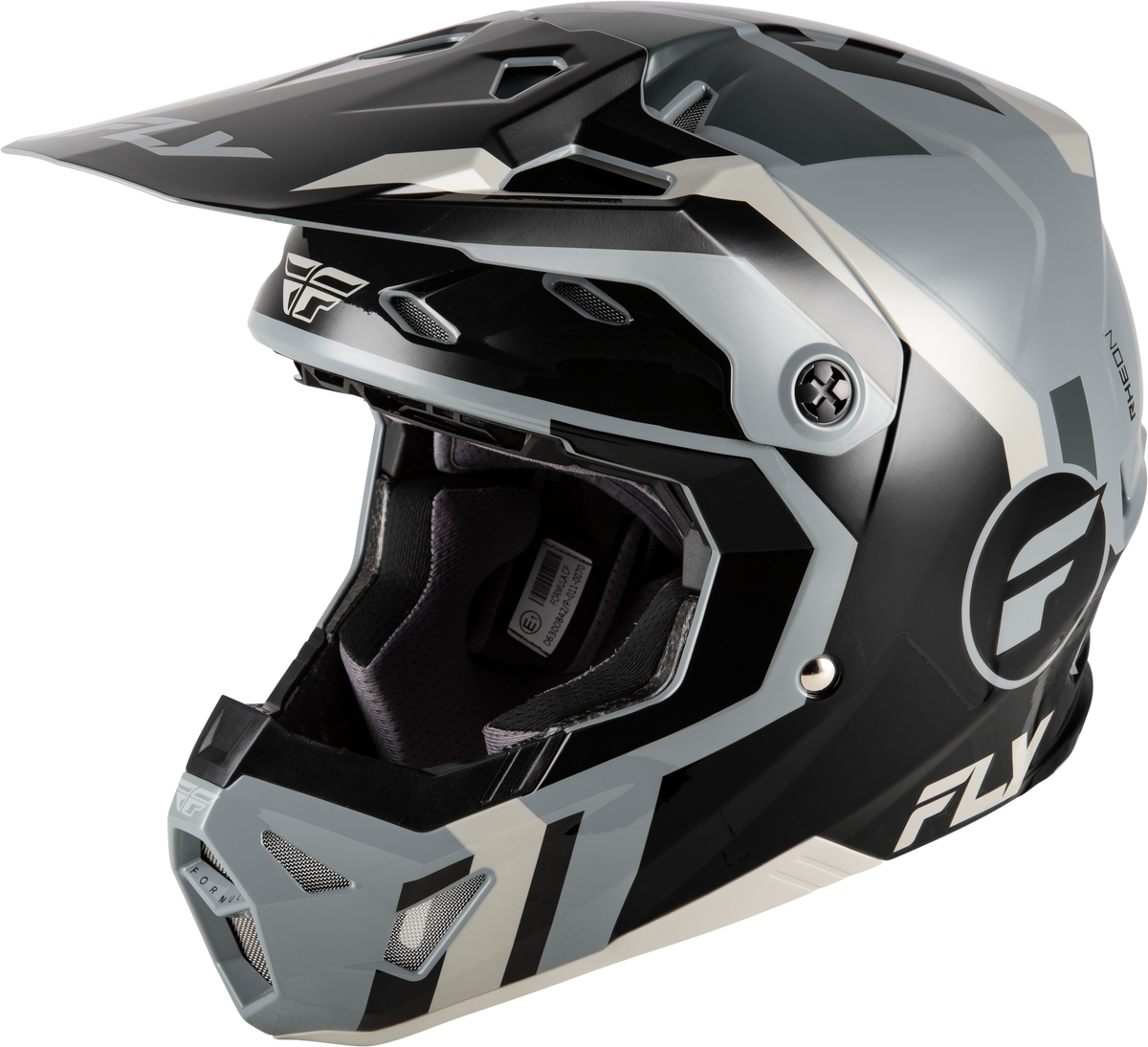 Youth Formula Cp Seal Helmet Black/Grey/Light Grey Yl