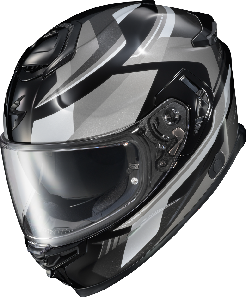 Exo Eclipse Full Face Helmet Lunar White/Black Xl
