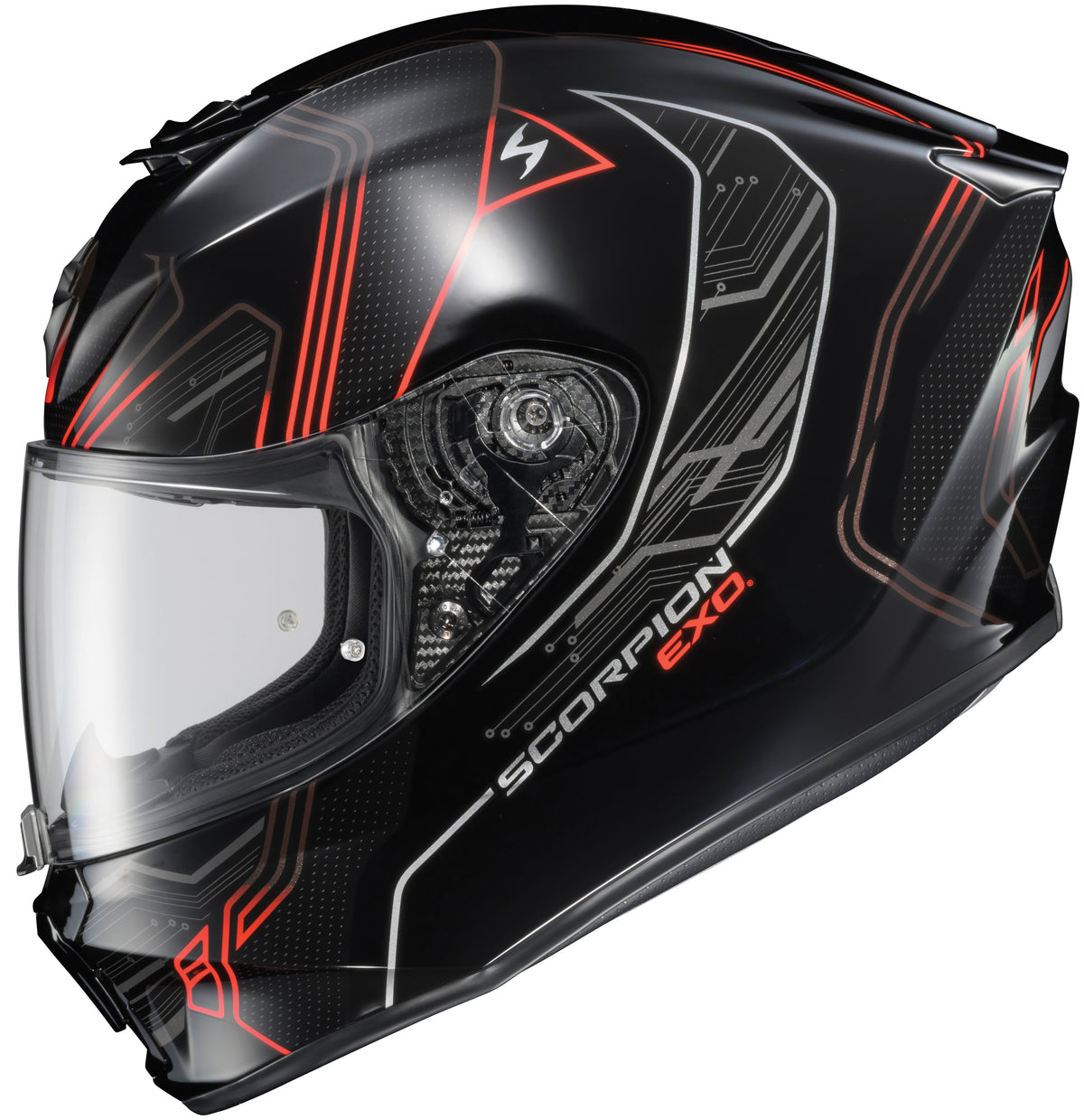 Exo R330 Full Face Helmet Bendr Red Xl