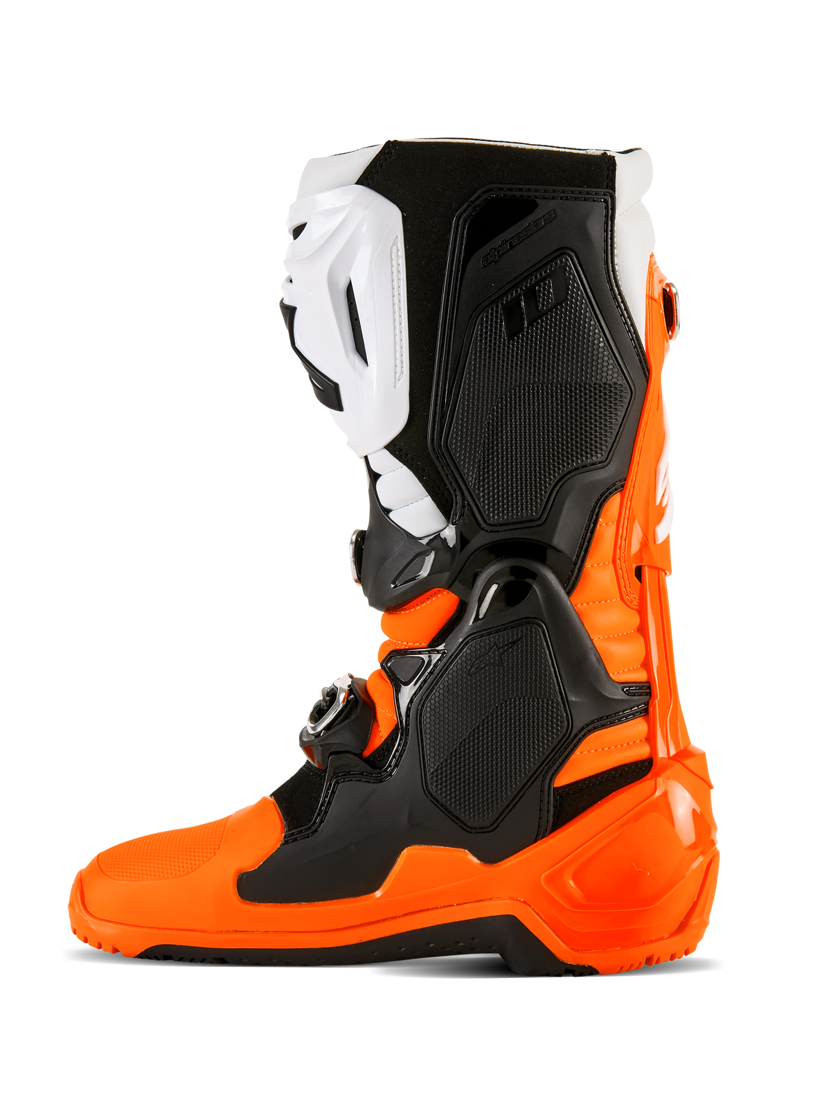 Tech 10 Enduro Boots Orange Fluo/Black/White 11