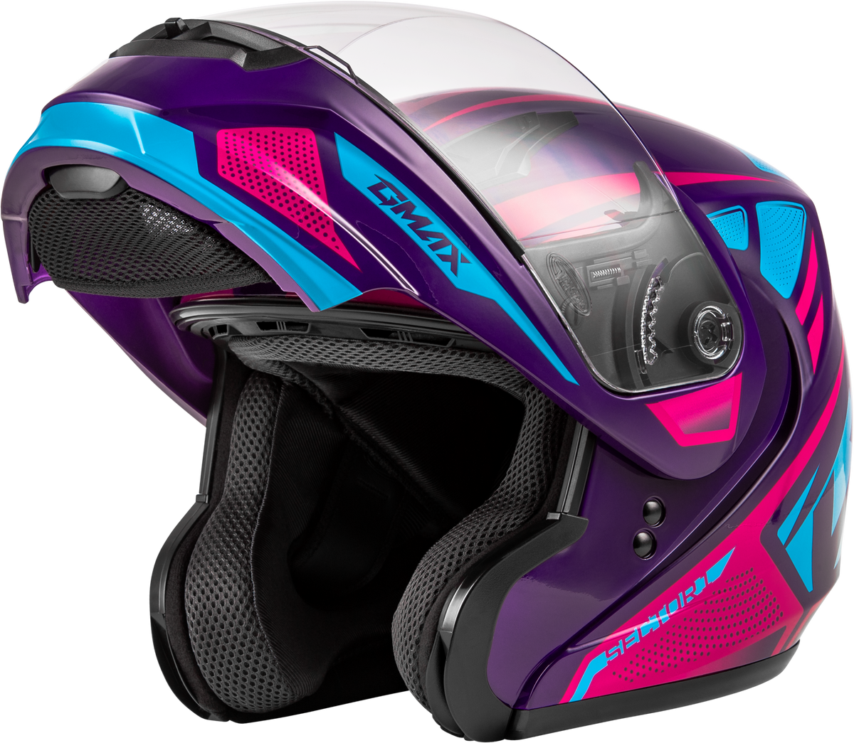 Md 04 Sector Helmet Violet/Pink Lg
