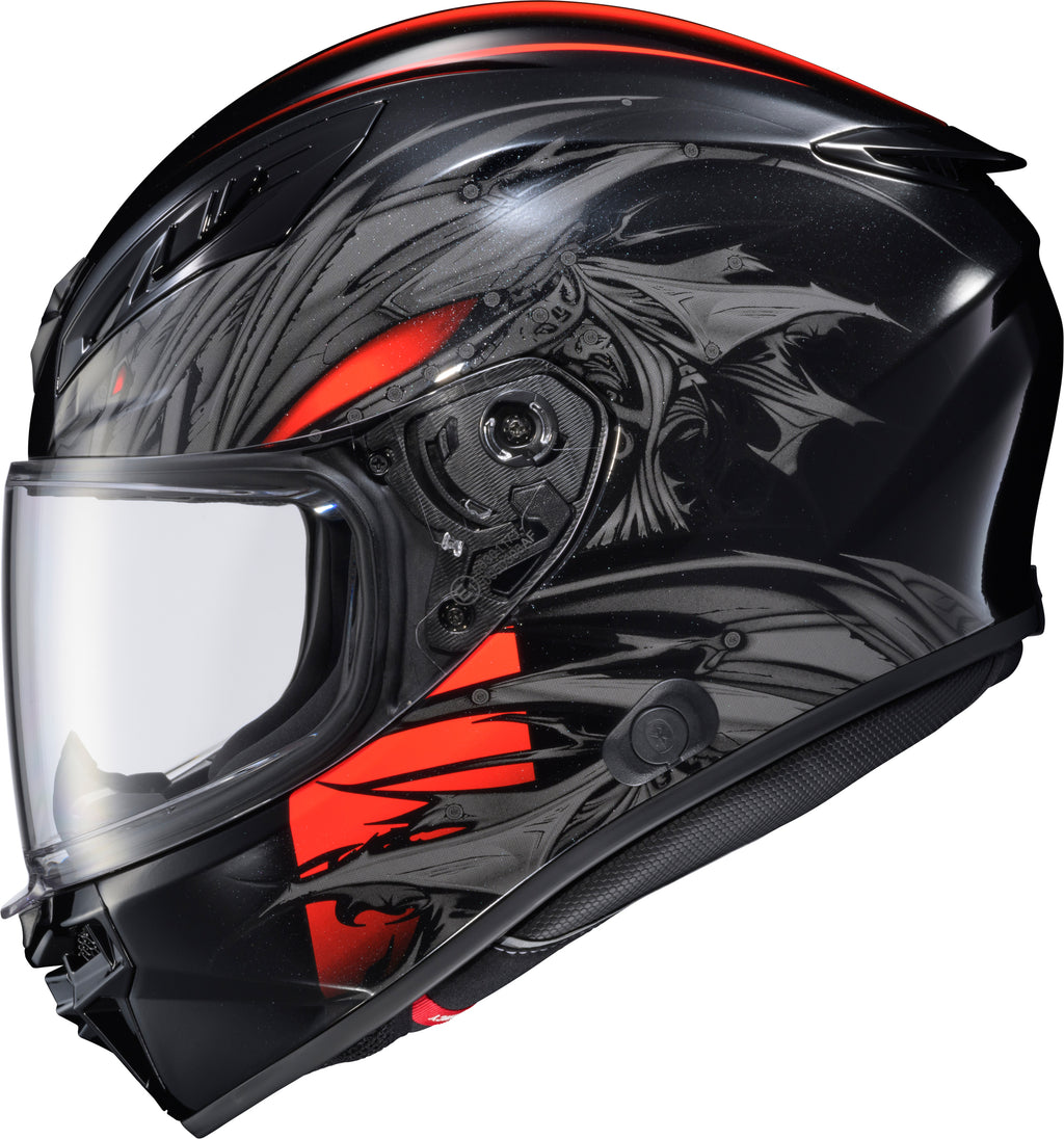 Exo R430 Full Face Helmet Wyvern Blk/Red Xl