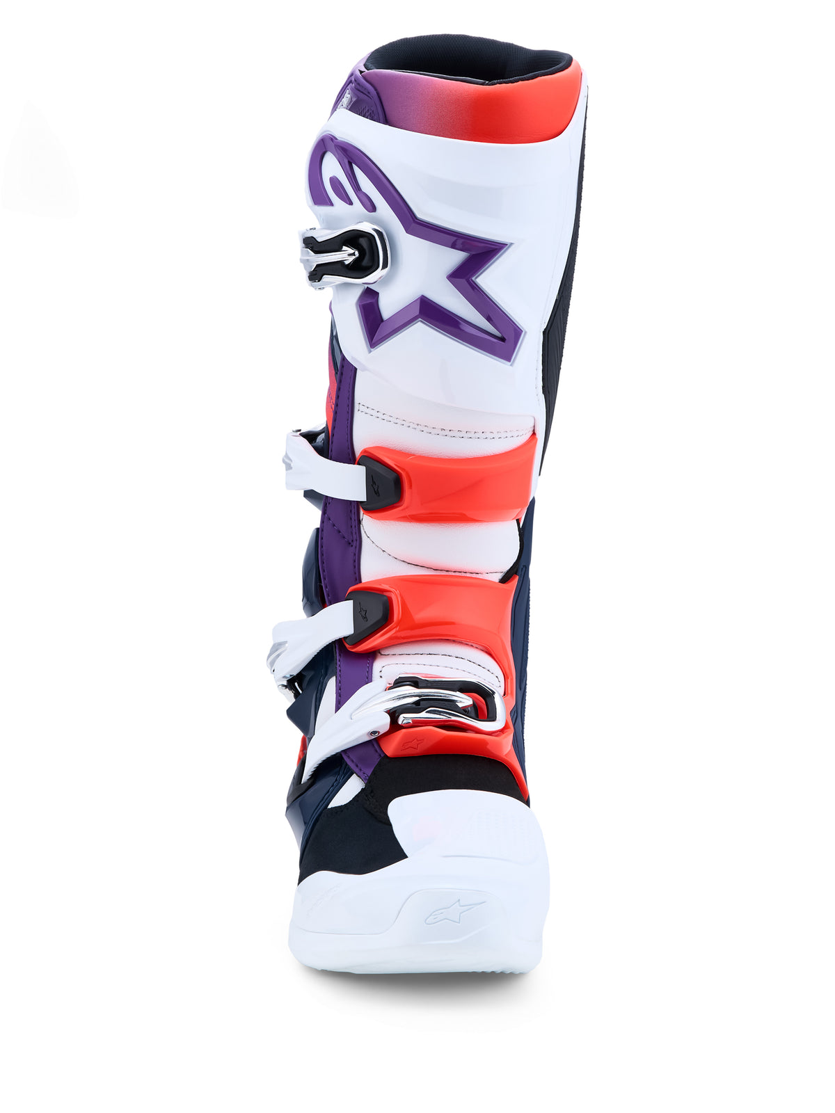 Tech 7 Boots Prpl/Wht/Dk Blue/Red Fluo 10