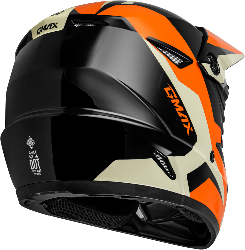 Mx 46 Cyclus Hemet Black/Orange Xl