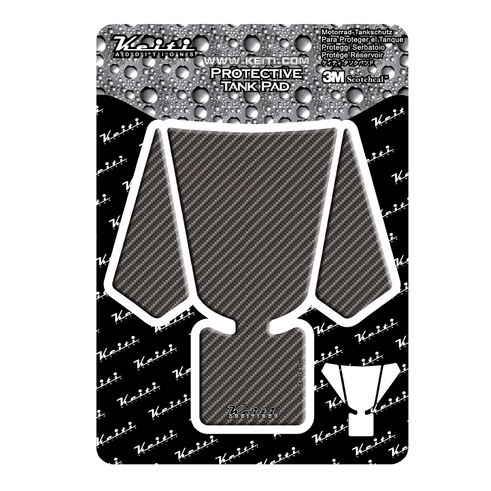 Keiti Additions BM-001CF Carbon-look Tank Pad
