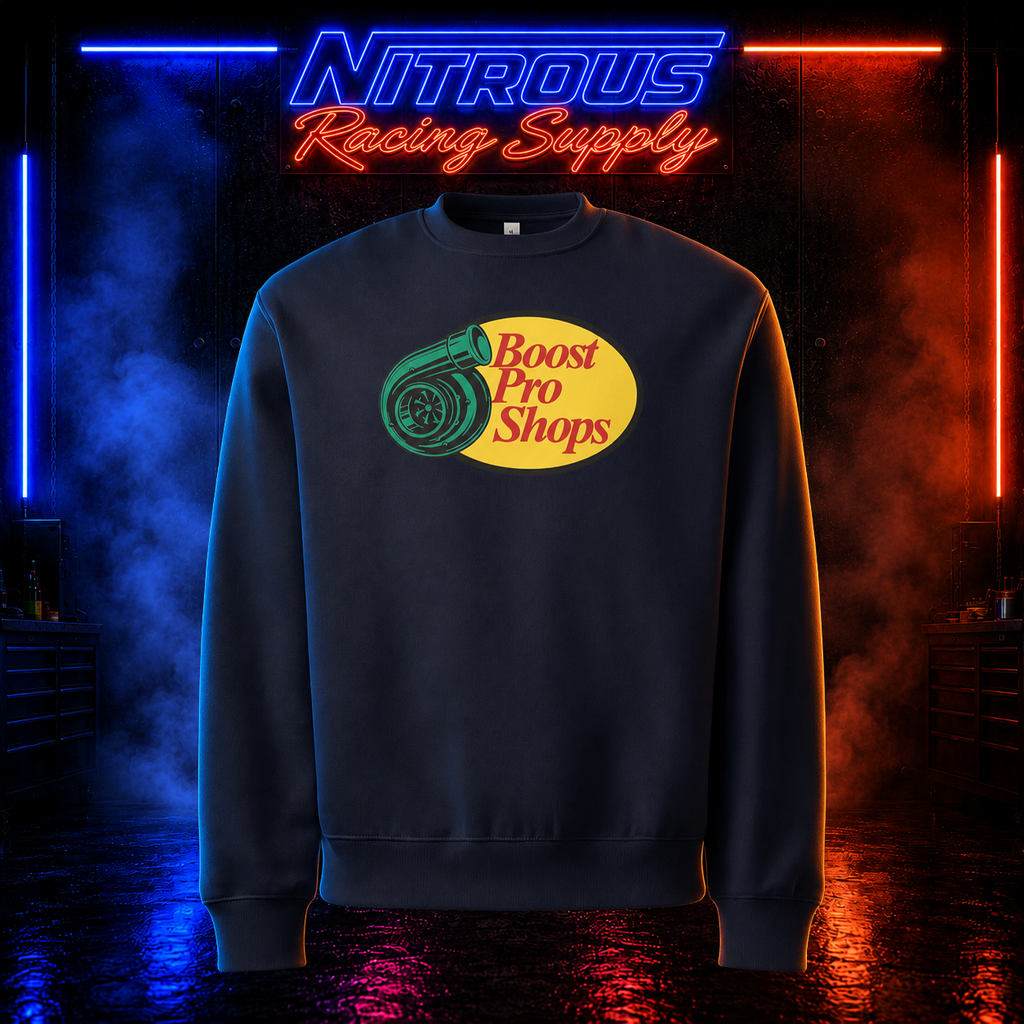 Boost Pro Shops Parody Sweatshirt