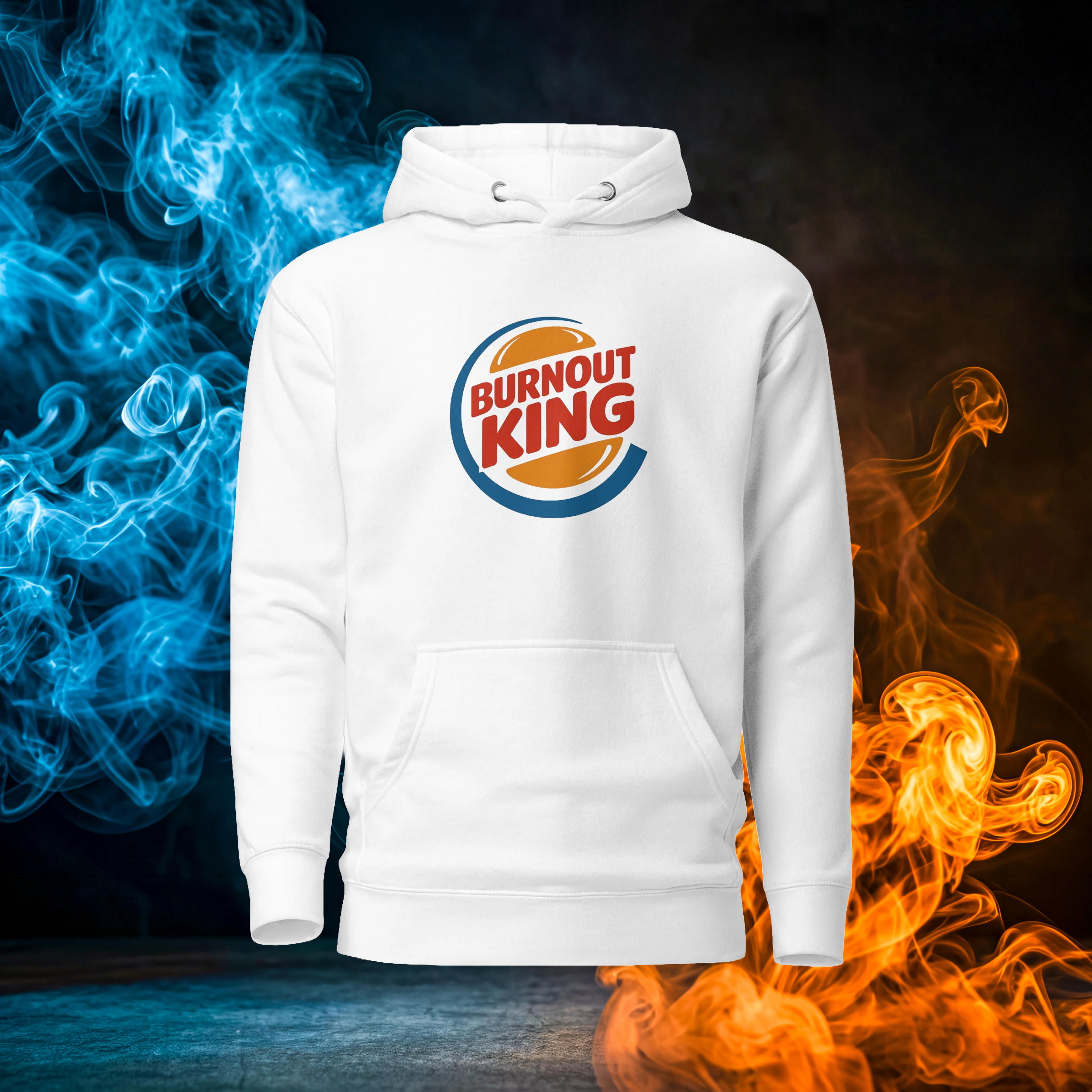Burnout King Parody Hoodie
