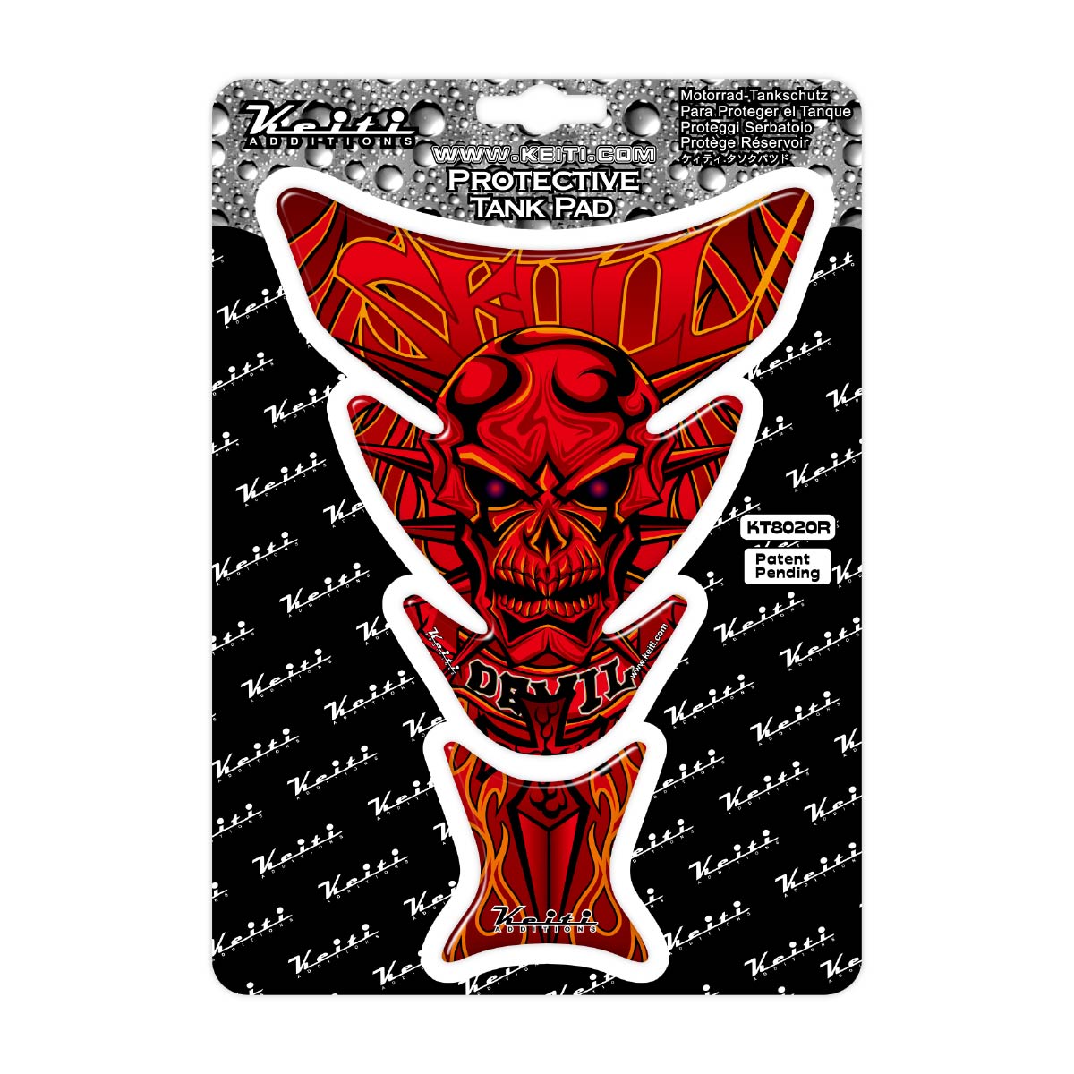 Keiti Additions KT8020R Reaper & Skull Tank Pad