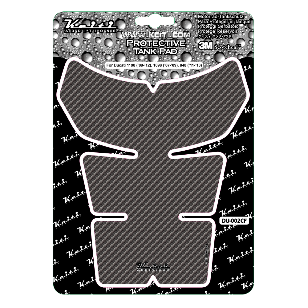 Keiti Additions DU-002CF Carbon-look Tank Pad