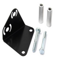 Nitrous Outlet GM 2005-2009 C6 Corvette Passenger Head Solenoid Bracket - Nitrous/Fuel/Purge (Requires Grinding Idler Pulley Housing)