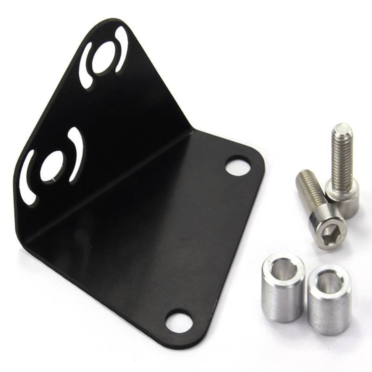 Nitrous Outlet GM/Pontiac 2004-2006 GTO/1997-2004 C5 Corvette Driver Head Solenoid Bracket - Nitrous/Fuel/Purge (Requires Power Steering Delete)