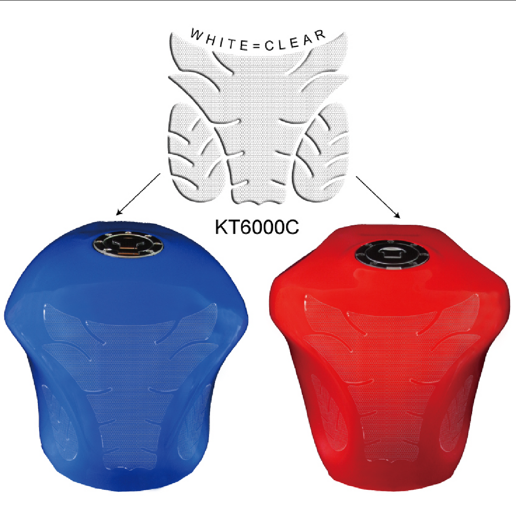 Keiti Additions KT6000C Carbon-look Clear Tank Pad
