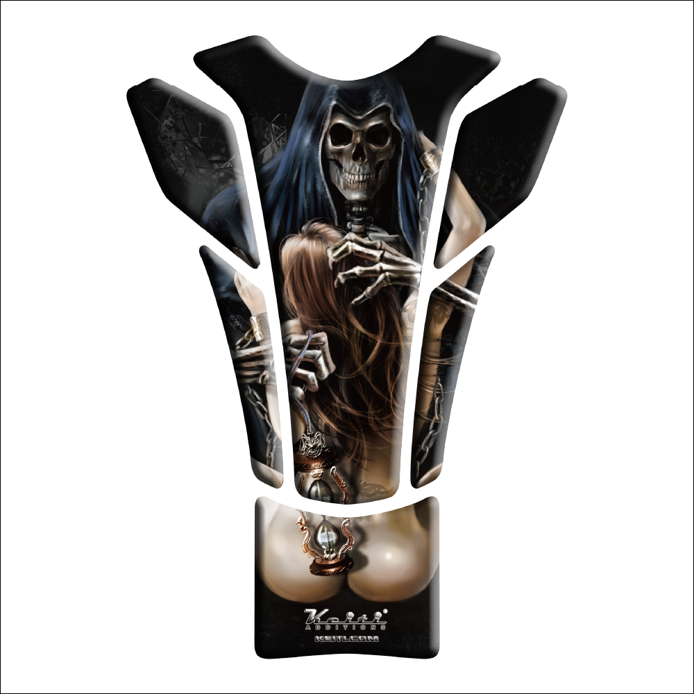 Keiti Additions KT8520 Beauty Reaper & Skull Tank Pad