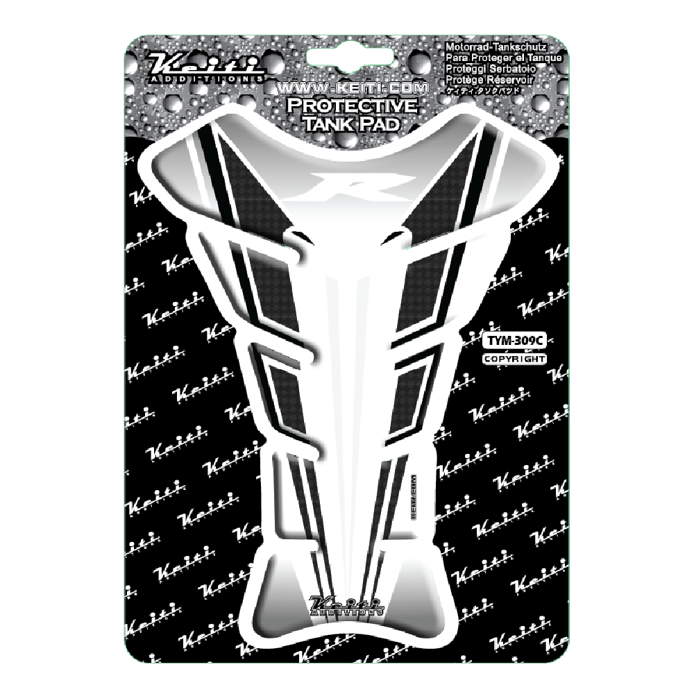 Keiti Additions TYM-309C Clear Yamaha Tank Pad