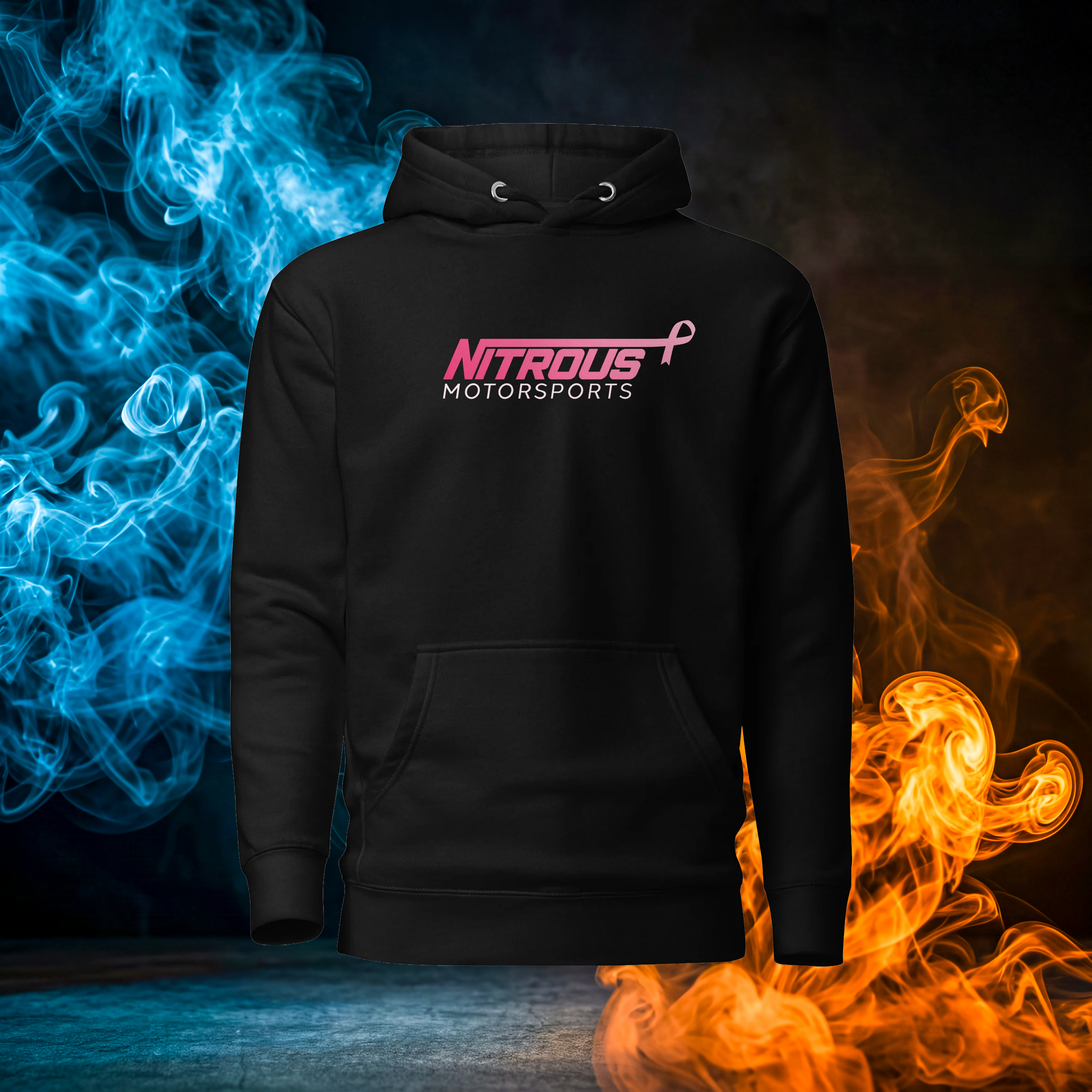 OG Nitrous Pink Ribbon Hoodie