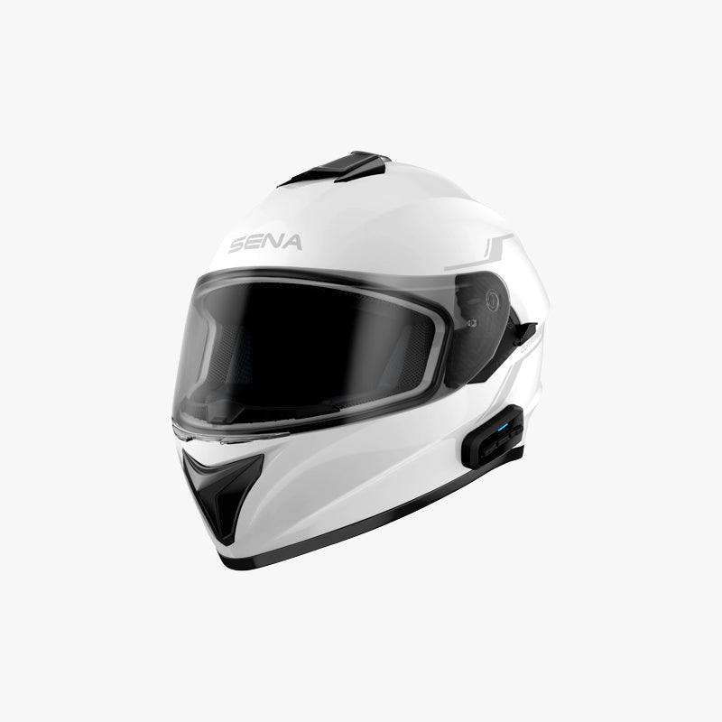 Sena Outforce Full Face Helmet Bluetooth White