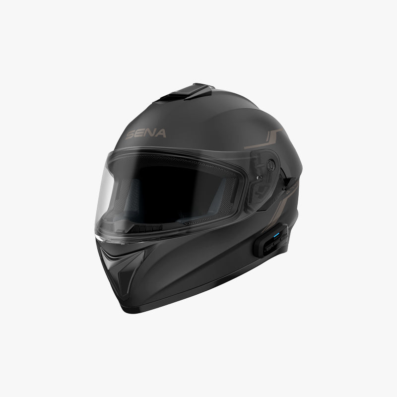 Sena Outforce Full Face Helmet Matte Black