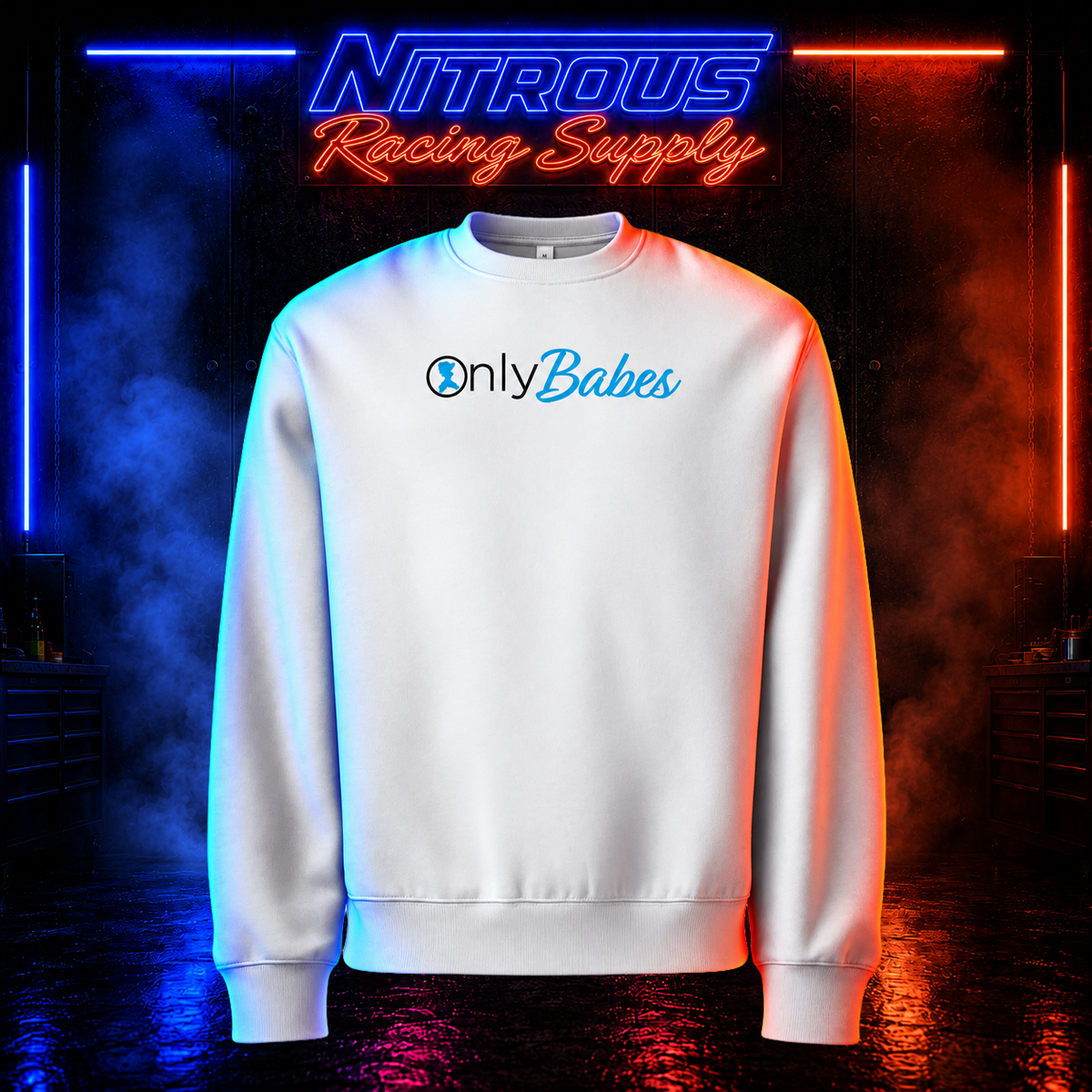 Only Babes Parody Sweatshirt