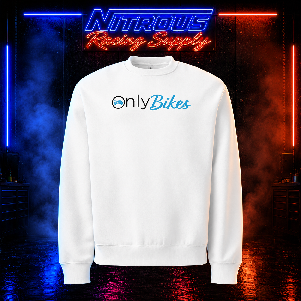 Only Bikes Parody Sweatshirt