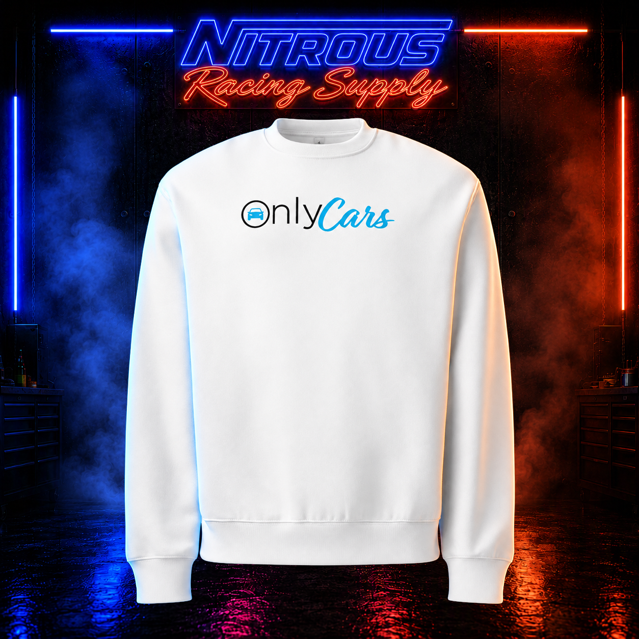 Only Cars Parody Sweatshirt