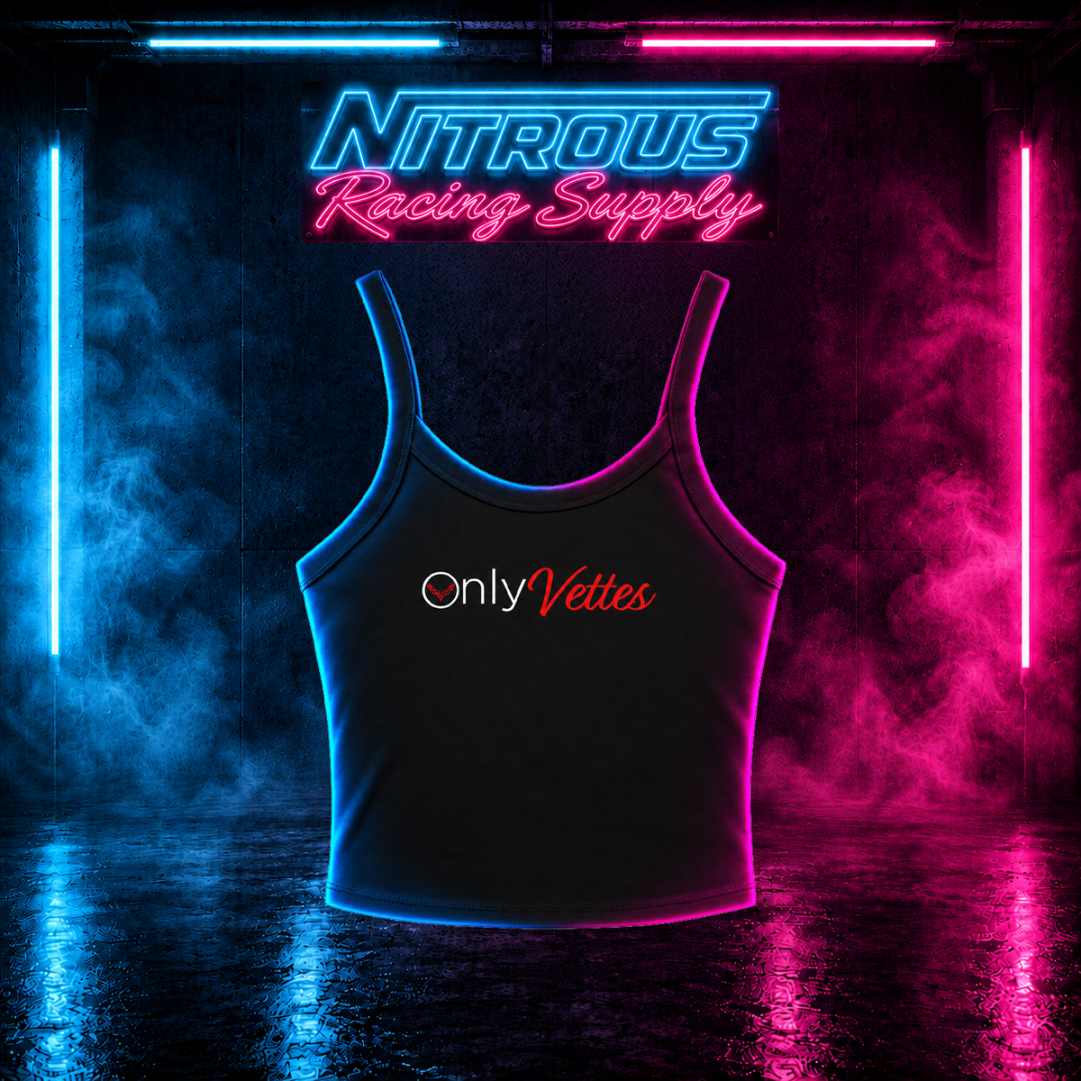 Only Vettes Parody Women's Tank Top